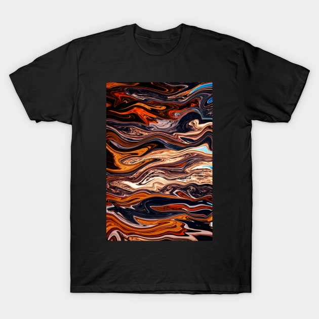 Western Mountains T-Shirt by KodeLiMe